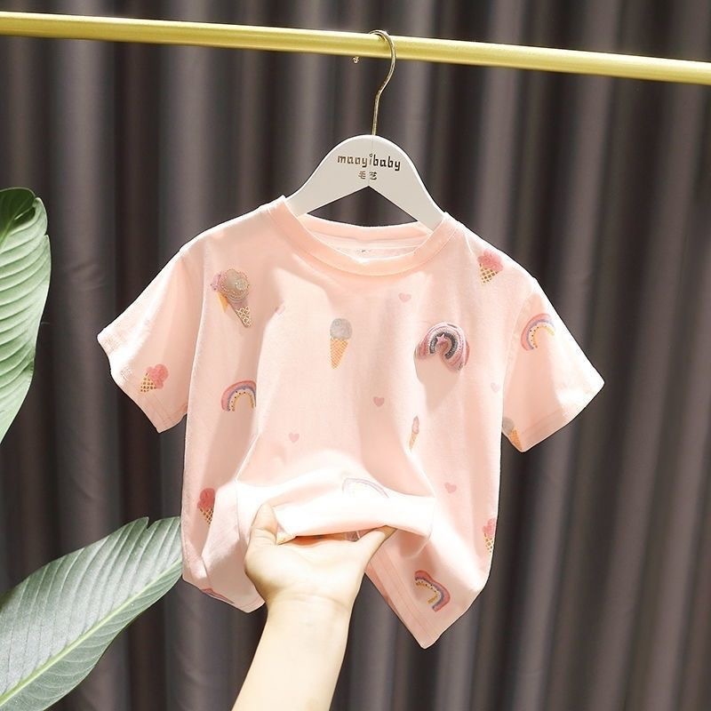 Thin Children's Summer Clothing Baby Summer Clothing Top - 𝓢𝓱𝓸𝓹𝓵𝓮𝓬𝔂