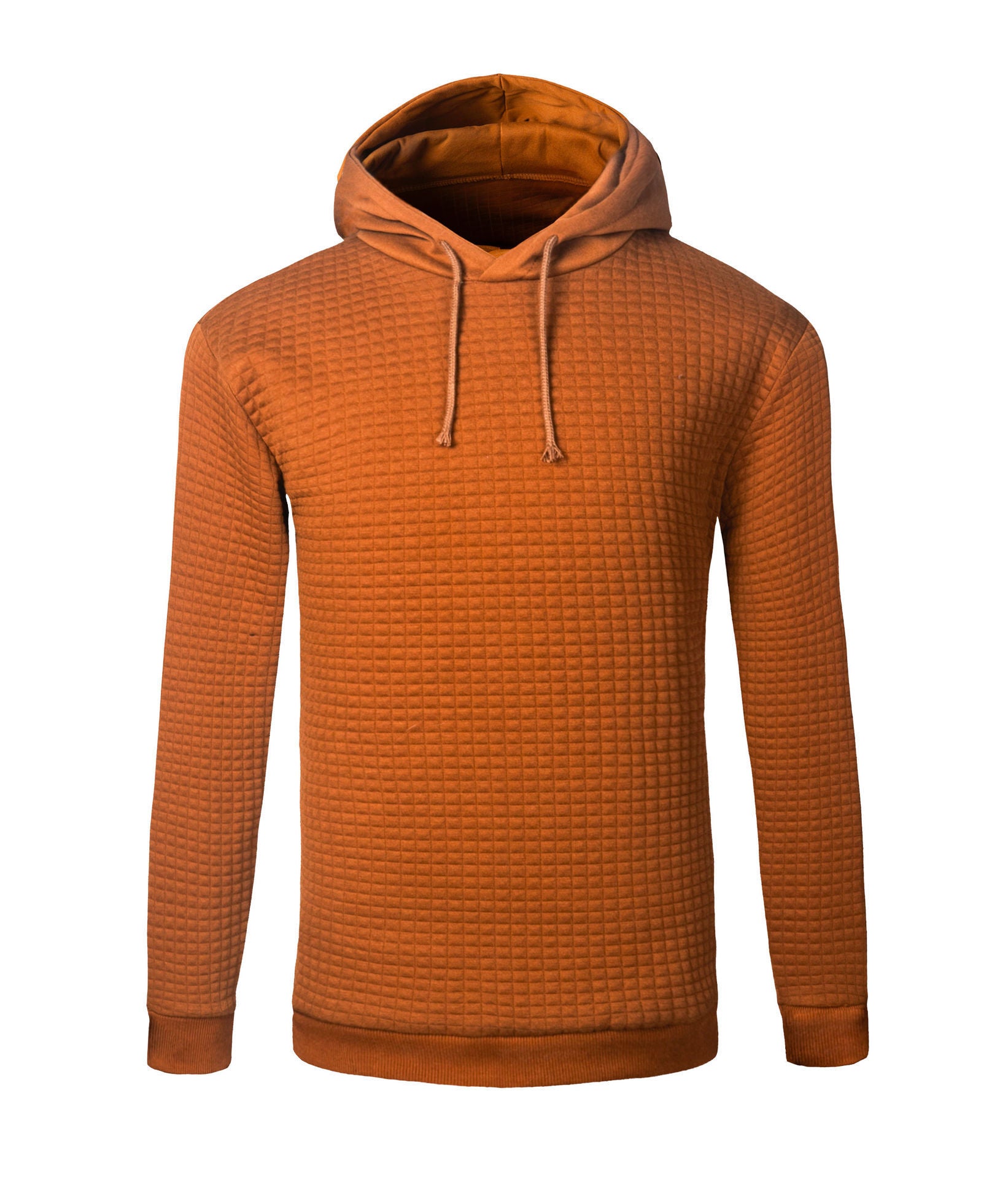 Men's Jacquard Sweater Long-sleeved Hoodie Warm Color Hooded Sweatshirt Jacket - 𝓢𝓱𝓸𝓹𝓵𝓮𝓬𝔂