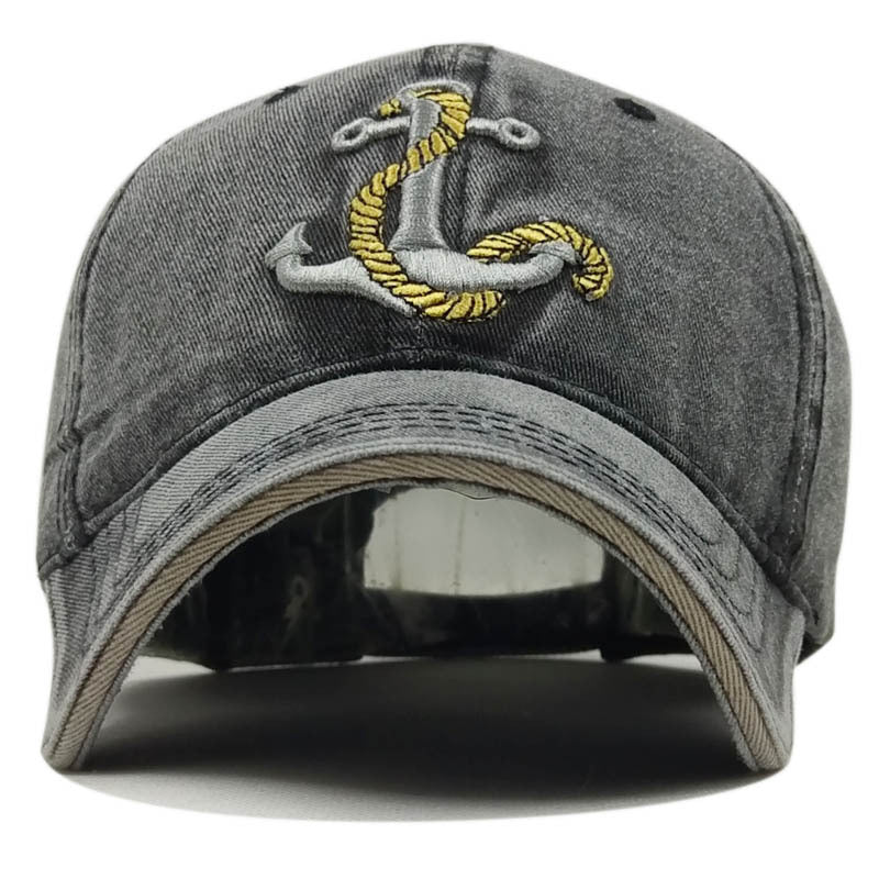 Anchor Embroidered Baseball - 𝓢𝓱𝓸𝓹𝓵𝓮𝓬𝔂