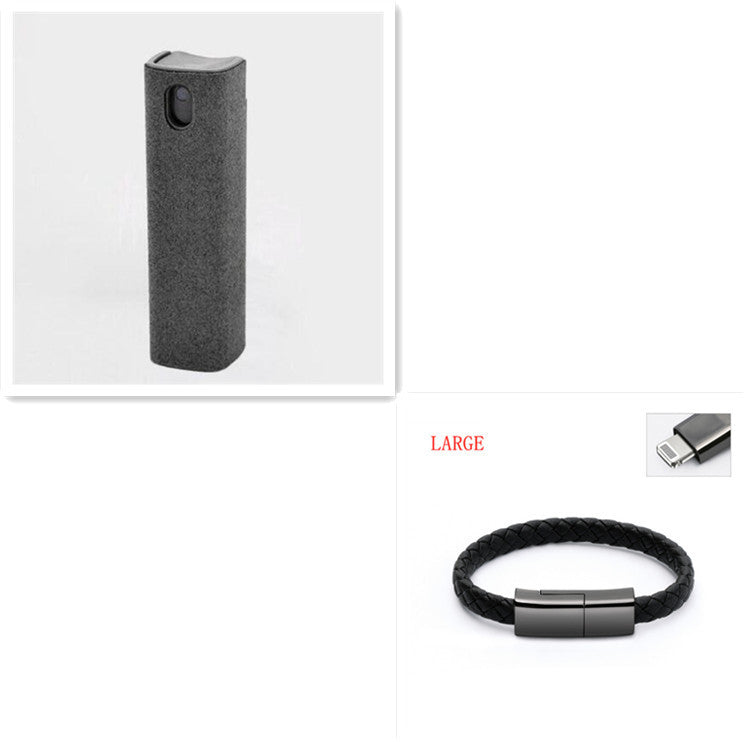 2 In 1 Phone Computer Screen Cleaner Kit For Screen Dust Removal Microfiber Cloth Set - 𝓢𝓱𝓸𝓹𝓵𝓮𝓬𝔂