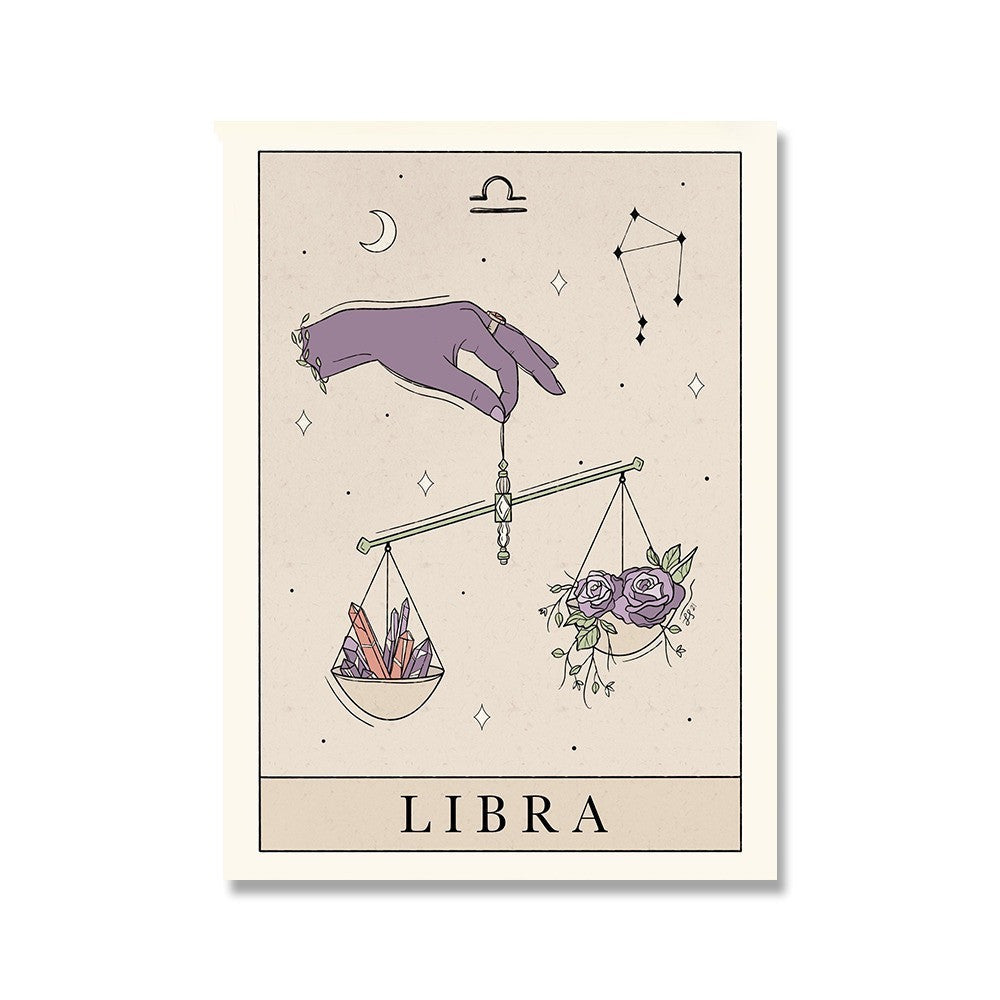 Tarot Canvas Painting Poster Constellation - 𝓢𝓱𝓸𝓹𝓵𝓮𝓬𝔂