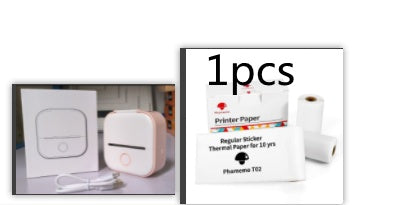 Portable Mini Thermal Label Printer Home Photo Printer Student Wrong Question Printer Bluetooth-compatible Mini Label Printer Price Tag - 𝓢𝓱𝓸𝓹𝓵𝓮𝓬𝔂