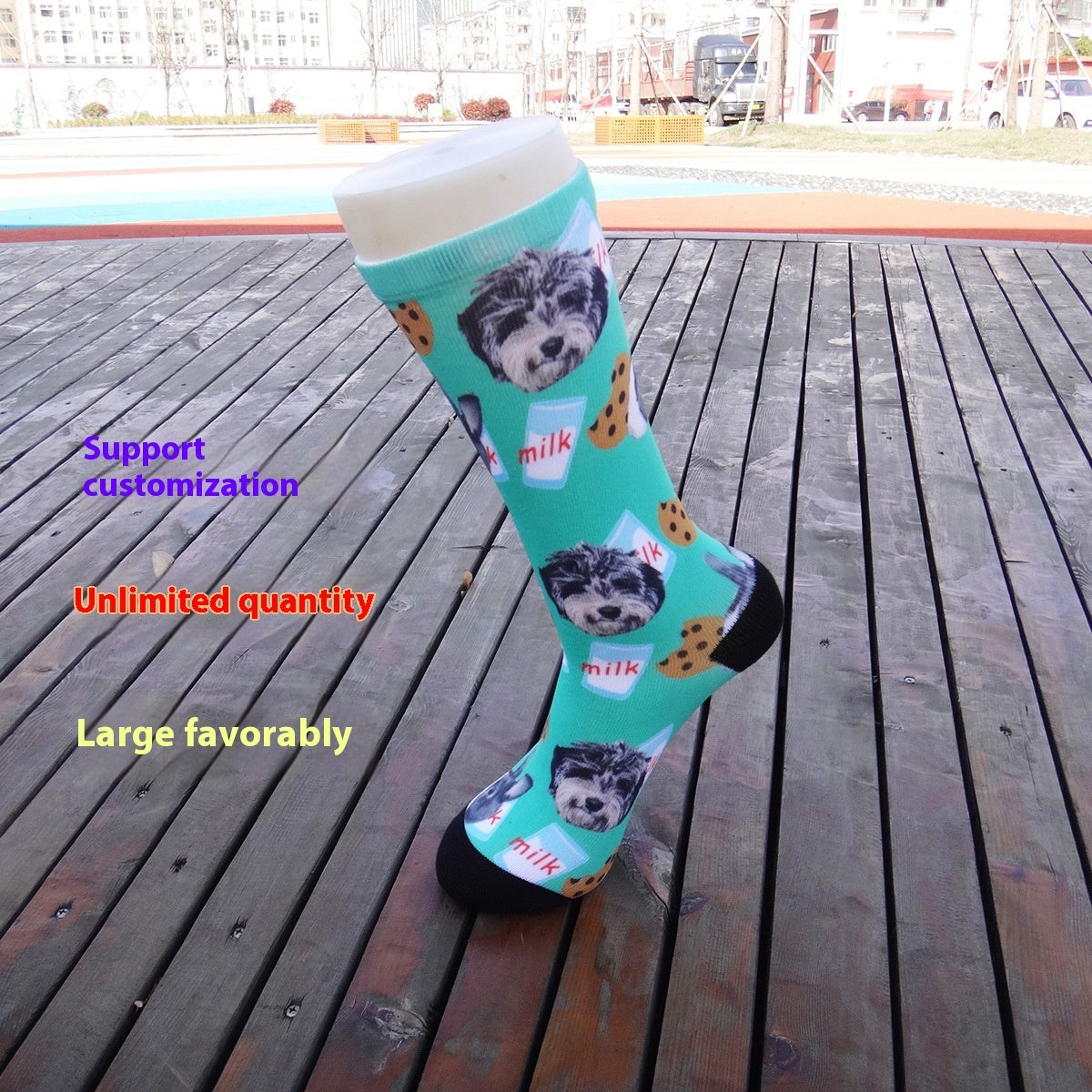 Cartoon Pet Head Face Socks - 𝓢𝓱𝓸𝓹𝓵𝓮𝓬𝔂