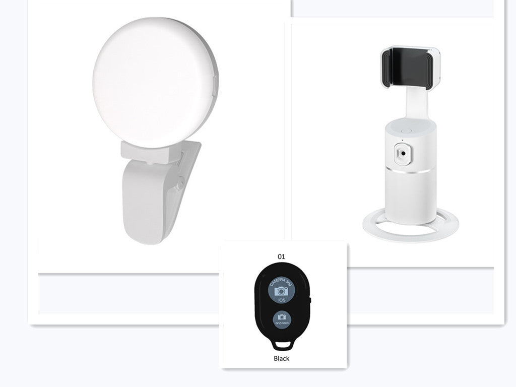 Smart Face Recognition Tracking PTZ Mobile Phone Stand Anchor Live Broadcast Stand - 𝓢𝓱𝓸𝓹𝓵𝓮𝓬𝔂