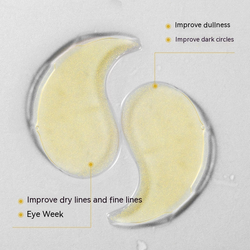 Houmai Lady 24k Golden Eye Mask Care Moisturizing Skin Care - 𝓢𝓱𝓸𝓹𝓵𝓮𝓬𝔂