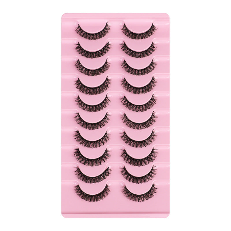 False Eyelashes, DD Curve, Thick, Eyelash, Ten Pairs - 𝓢𝓱𝓸𝓹𝓵𝓮𝓬𝔂