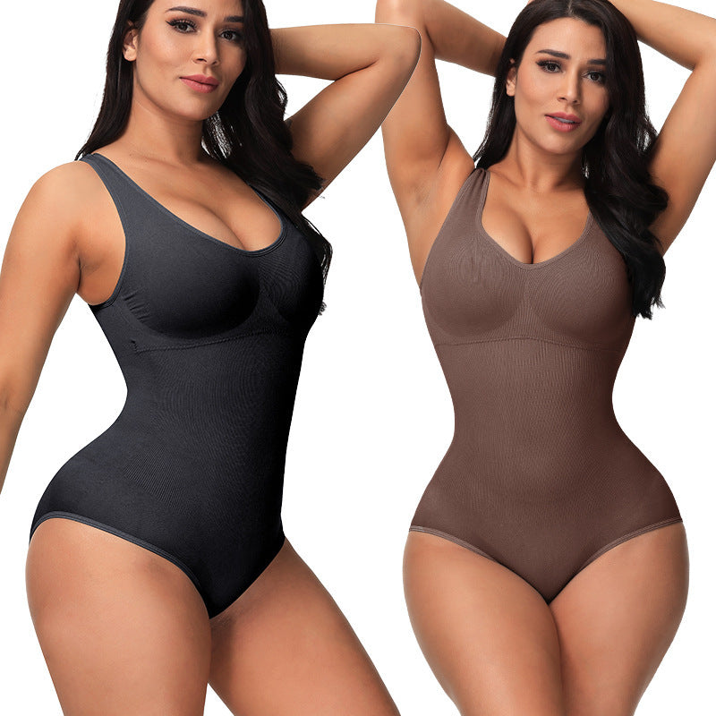 European And American Corset Women's Seamless One-piece Bodysuit - 𝓢𝓱𝓸𝓹𝓵𝓮𝓬𝔂