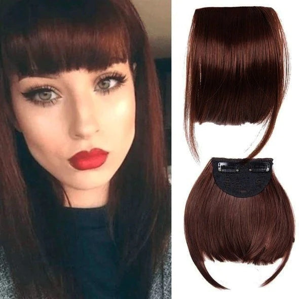 Wig Female Air Bangs Sideburns Qi Bangs - 𝓢𝓱𝓸𝓹𝓵𝓮𝓬𝔂