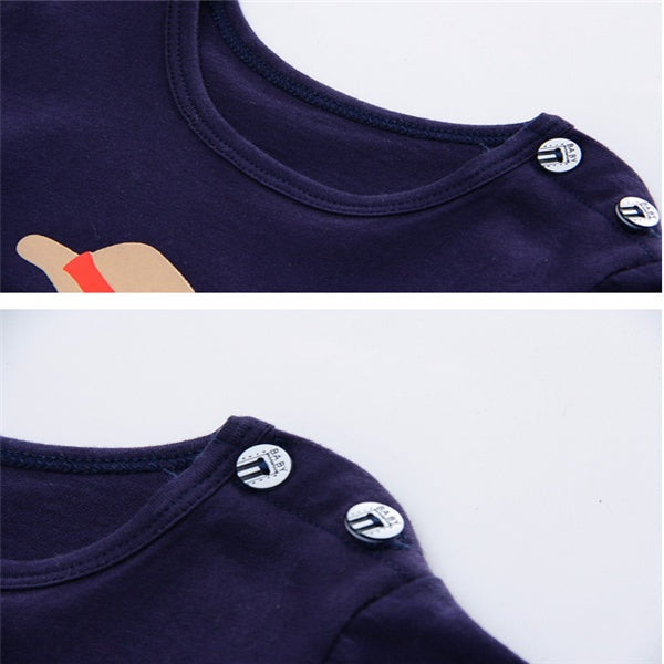 Cartoon Clothing Baby Boy Summer Clothes T-shirt Baby Girl Casual Clothing Sets - 𝓢𝓱𝓸𝓹𝓵𝓮𝓬𝔂