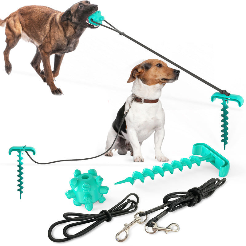Tie dog leash dog toy - 𝓢𝓱𝓸𝓹𝓵𝓮𝓬𝔂