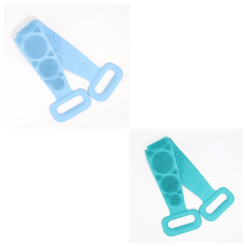 Bath Towel Silicone Rubbing Back Towel - 𝓢𝓱𝓸𝓹𝓵𝓮𝓬𝔂