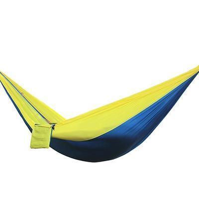Backpacking Hammock - Portable Nylon Parachute Outdoor Double Hammock - 𝓢𝓱𝓸𝓹𝓵𝓮𝓬𝔂
