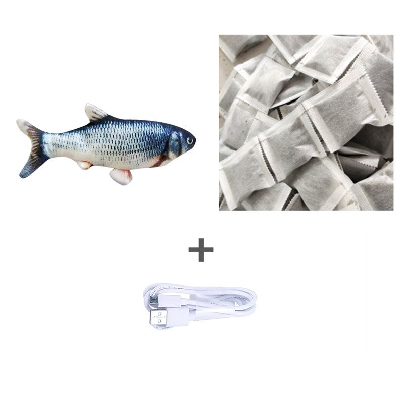 Without Cat Nip Version - Electric Jumping Fish Simulation Electric Fish Toy - 𝓢𝓱𝓸𝓹𝓵𝓮𝓬𝔂