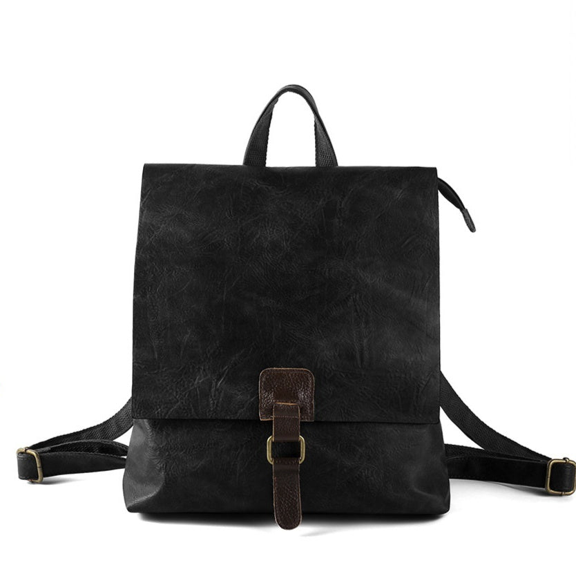 Retro Large Capacity Multifunctional Leather Backpackage - 𝓢𝓱𝓸𝓹𝓵𝓮𝓬𝔂