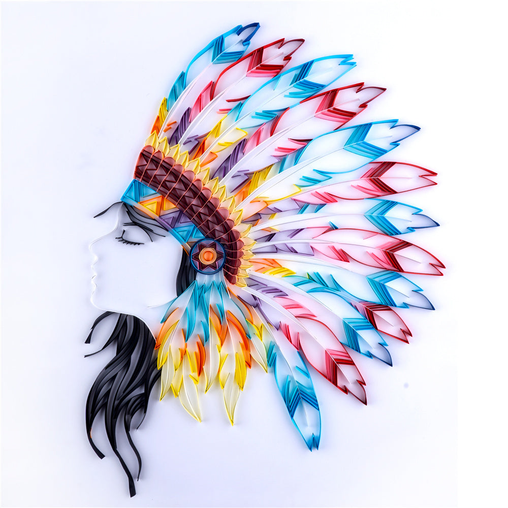 Quilted Paper Painting Creative Handmade Crafts - 𝓢𝓱𝓸𝓹𝓵𝓮𝓬𝔂