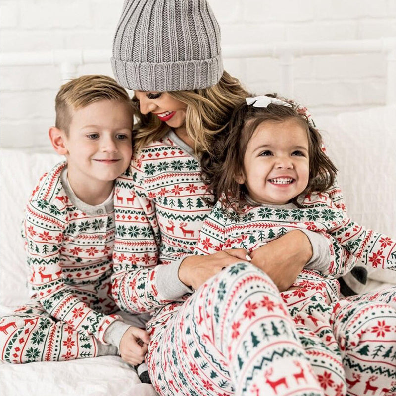 Christmas Pajamas Family Matching New Year Father Mother Kids Baby Look Clothes Set Dad Mom And Daughter Son Pyjamas Outfit - 𝓢𝓱𝓸𝓹𝓵𝓮𝓬𝔂