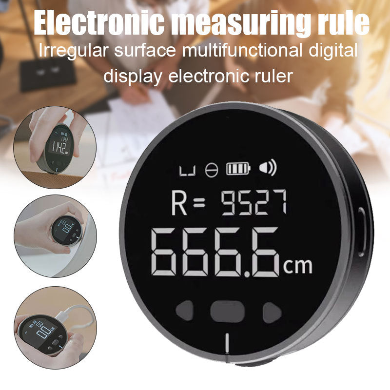 Distance Measuring Instrument Electronic Measuring Ruler Tape Measure High Definition Digital LCD High Precision Electronic Measuring Ruler Tool - 𝓢𝓱𝓸𝓹𝓵𝓮𝓬𝔂