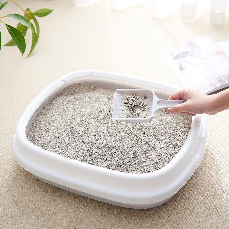 Pet Toilet Cat Litter Box with Scoop High Quality Anti-Splash Dog Plastic Toilet - 𝓢𝓱𝓸𝓹𝓵𝓮𝓬𝔂