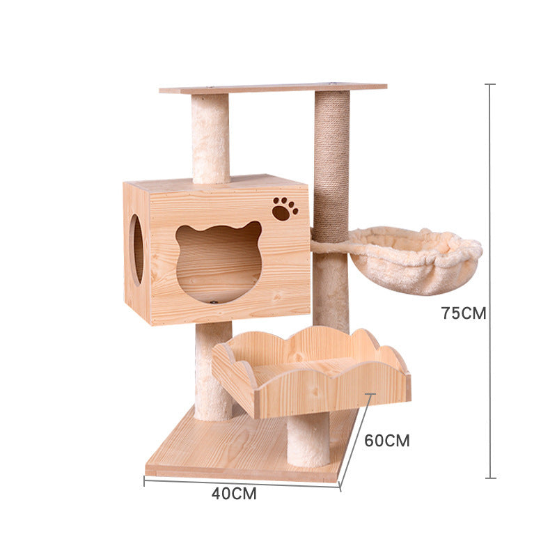 Cat Crawl Nest Scratching Board Tree Supplies Pet Toy Space Capsule - 𝓢𝓱𝓸𝓹𝓵𝓮𝓬𝔂