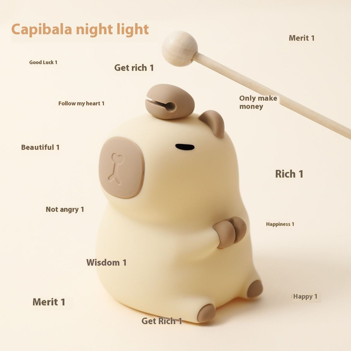 Capabala Silicone Night Lamp Rechargeable - 𝓢𝓱𝓸𝓹𝓵𝓮𝓬𝔂