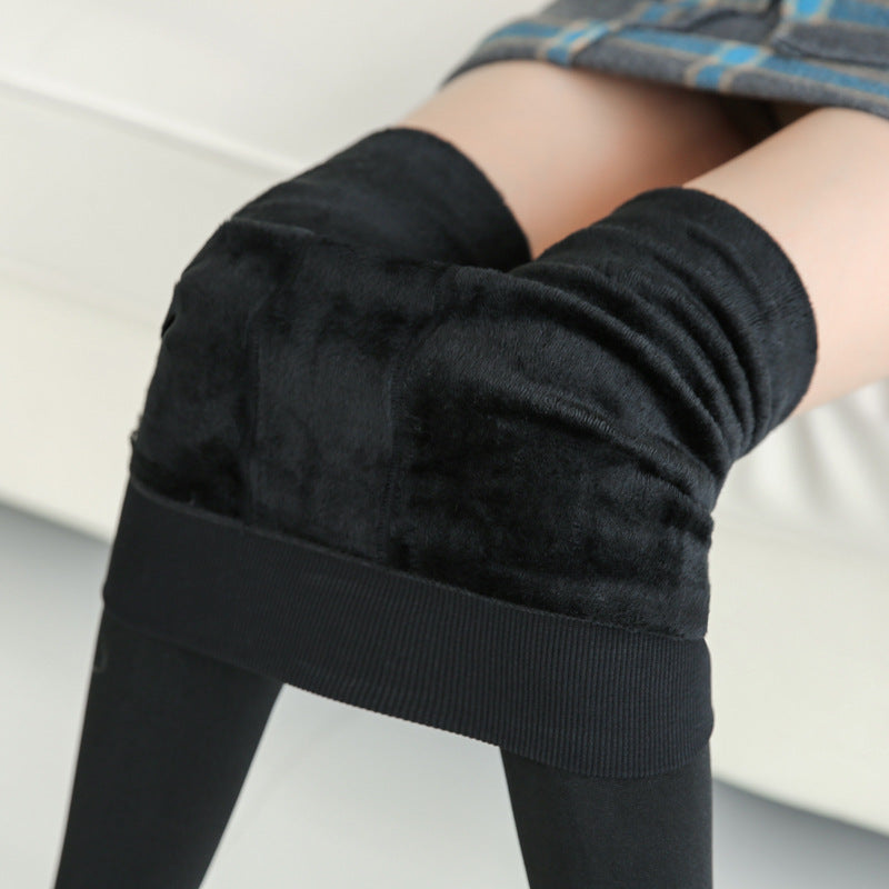 Fashionable Warm Fur Leggings Winter Body Legs Keep Warm - 𝓢𝓱𝓸𝓹𝓵𝓮𝓬𝔂