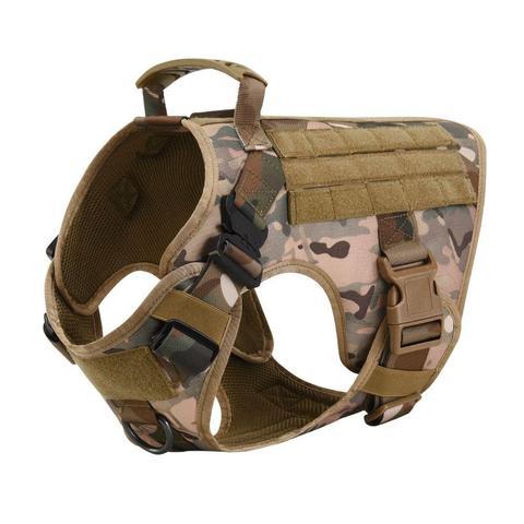 Military Tactical Dog Harness German Shepherd Adjustable Pet Dog Back - 𝓢𝓱𝓸𝓹𝓵𝓮𝓬𝔂