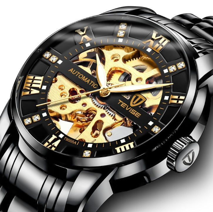 Men''s Fashion Watch Fashion Automatic Mechanical Watch Hollow Watch Watch Waterproof Men''s Watch - 𝓢𝓱𝓸𝓹𝓵𝓮𝓬𝔂