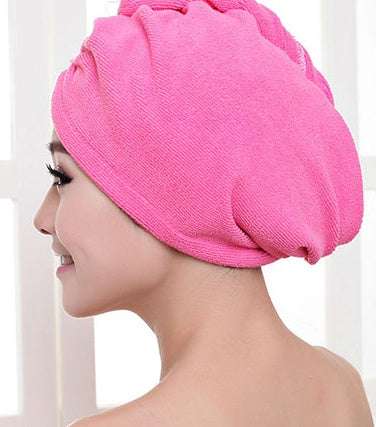 Women's Hair Dryer Cap, Absorbent Dry Hair Towel - 𝓢𝓱𝓸𝓹𝓵𝓮𝓬𝔂