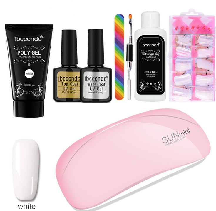 Painless And Rapid Extension Of Crystal Glue100-piece Boxed With Scaled Nail Crystal - 𝓢𝓱𝓸𝓹𝓵𝓮𝓬𝔂