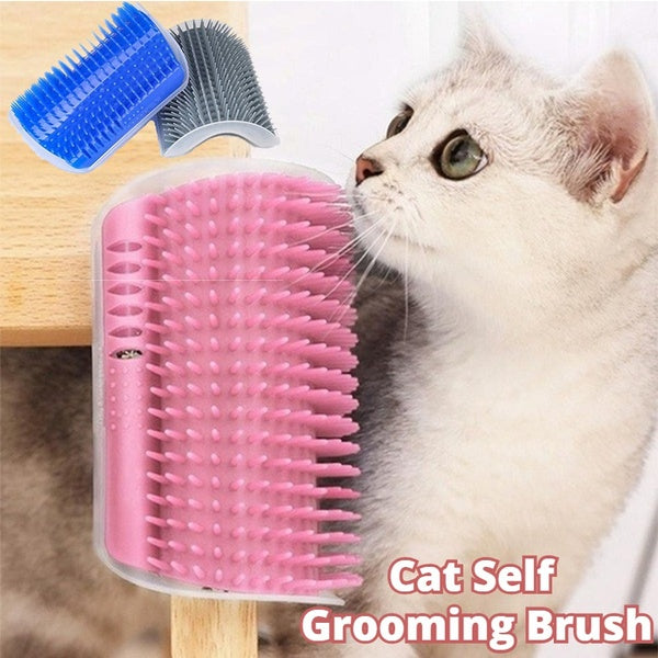 Cat Self-Grooming Brush Pet Wall Rubbing Device - 𝓢𝓱𝓸𝓹𝓵𝓮𝓬𝔂