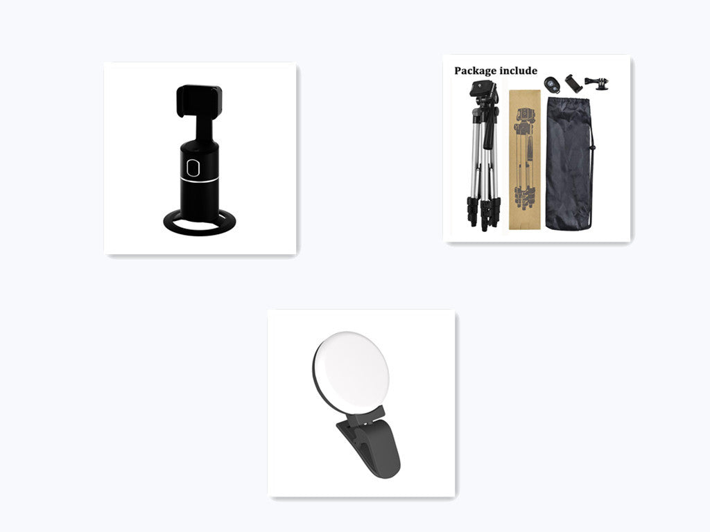 Smart Face Recognition Tracking PTZ Mobile Phone Stand Anchor Live Broadcast Stand - 𝓢𝓱𝓸𝓹𝓵𝓮𝓬𝔂