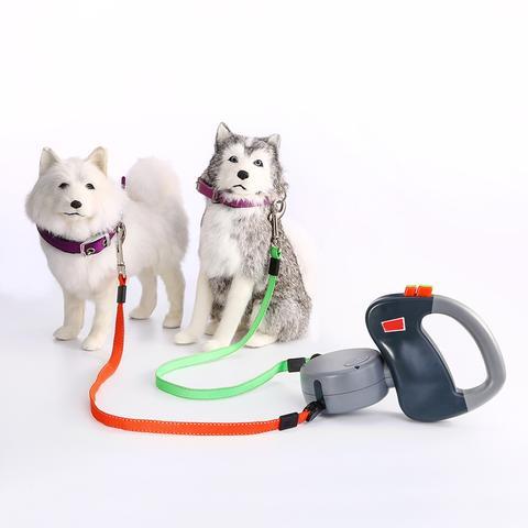 Retractable Dual Pet Dog Walking Leash - 𝓢𝓱𝓸𝓹𝓵𝓮𝓬𝔂