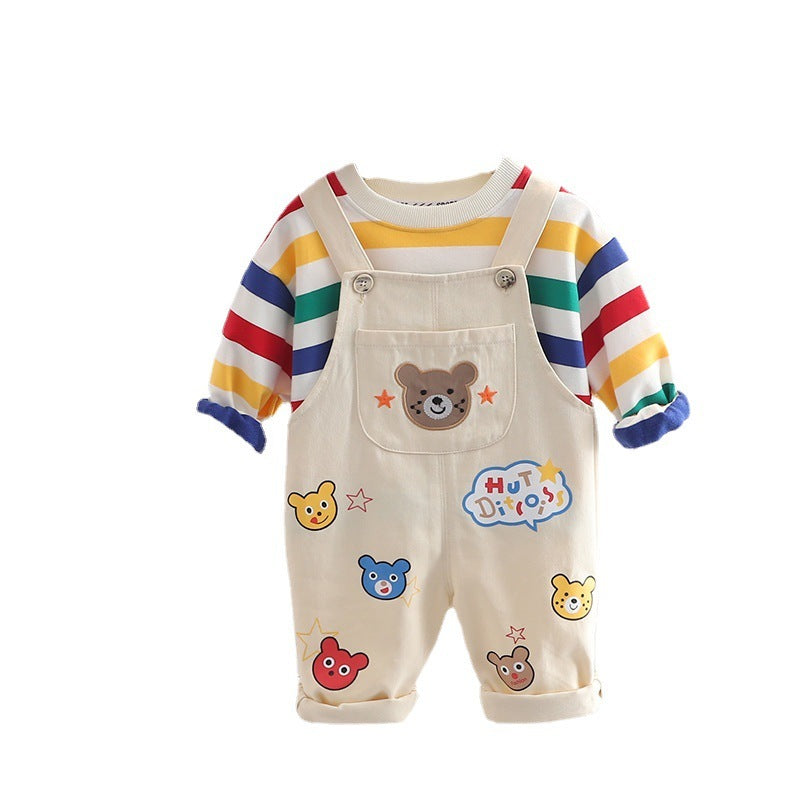 Boys' Top Overalls Suit - 𝓢𝓱𝓸𝓹𝓵𝓮𝓬𝔂