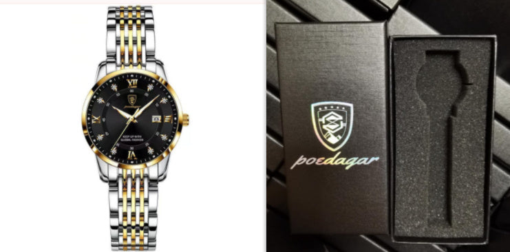 New Men's Watch Waterproof Luminous Calendar - 𝓢𝓱𝓸𝓹𝓵𝓮𝓬𝔂