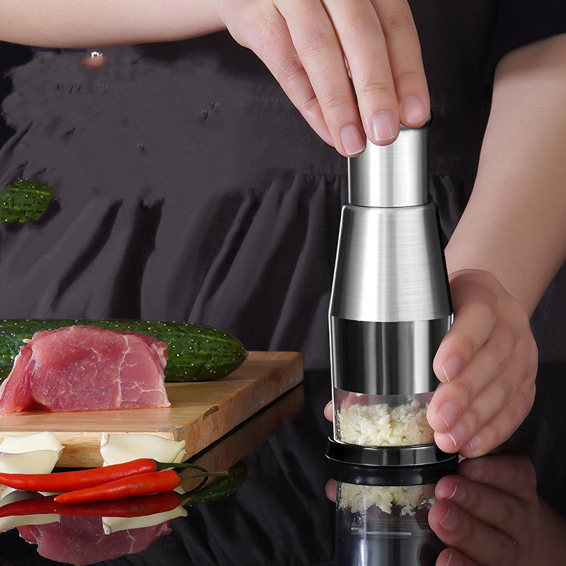 Garlic Crusher Onion Chopper Multipeler Vegetables Chopper Manual Garlic Press Machine Garlic Squeezer Kitchen Gadget - 𝓢𝓱𝓸𝓹𝓵𝓮𝓬𝔂