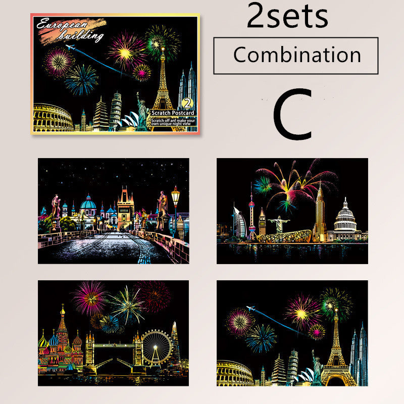 Scratch Painting - Kratzmalerei - 𝓢𝓱𝓸𝓹𝓵𝓮𝓬𝔂