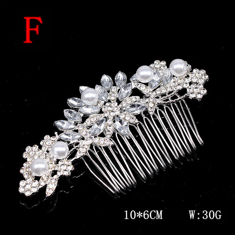 Super Glitter Pearl Rhinestone Headband Headdress - 𝓢𝓱𝓸𝓹𝓵𝓮𝓬𝔂