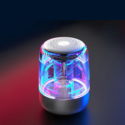 Portable Speakers Bluetooth Column Wireless Bluetooth Speaker Powerful Bass Radio with Variable Color LED Light - 𝓢𝓱𝓸𝓹𝓵𝓮𝓬𝔂