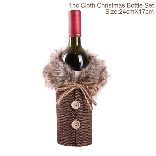 Christmas Decorations Christmas Wine Bottle Socks - 𝓢𝓱𝓸𝓹𝓵𝓮𝓬𝔂