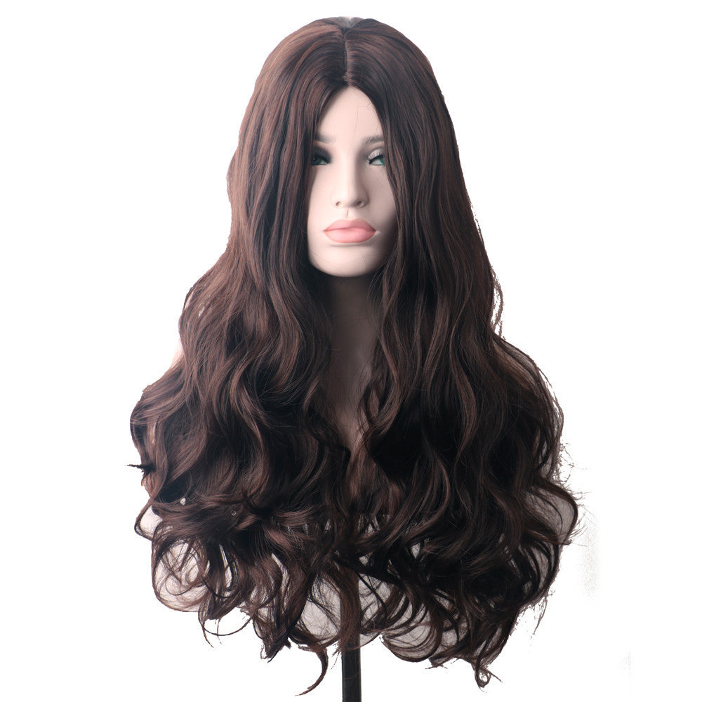Universal Wig Full-head Wig Medium And Long Volume - 𝓢𝓱𝓸𝓹𝓵𝓮𝓬𝔂