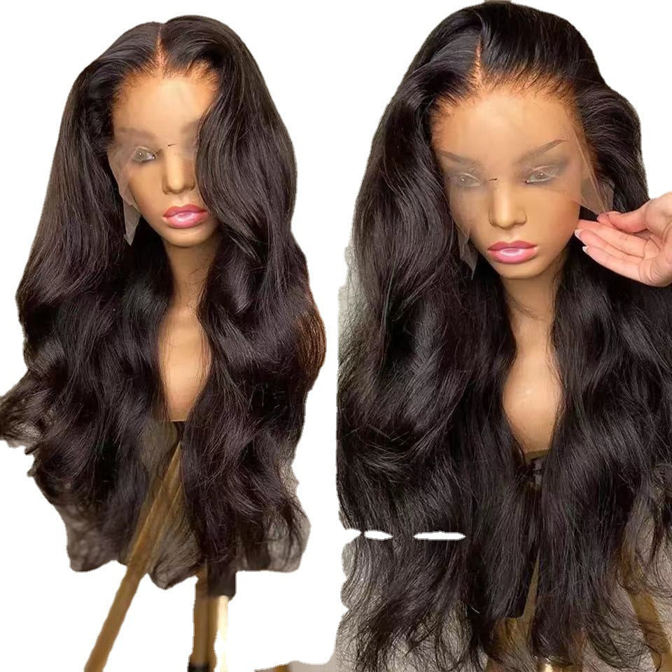 Wig European And American Lace Wigs Chemical Fiber Headgear Front Lace Long Roll - 𝓢𝓱𝓸𝓹𝓵𝓮𝓬𝔂