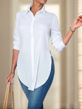Split Button Front Shirt - 𝓢𝓱𝓸𝓹𝓵𝓮𝓬𝔂