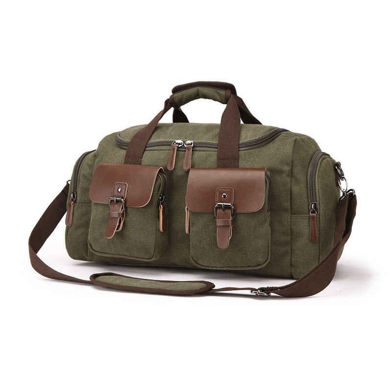European American Style Travel Bag Canvas Portable - 𝓢𝓱𝓸𝓹𝓵𝓮𝓬𝔂
