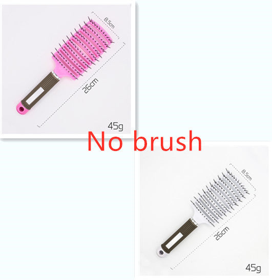 Hairbrush Anti Klit Brushy Haarborstel Women Detangler Hair Brush Bristle Nylon Scalp Massage  Teaser Hair Brush Comb - 𝓢𝓱𝓸𝓹𝓵𝓮𝓬𝔂