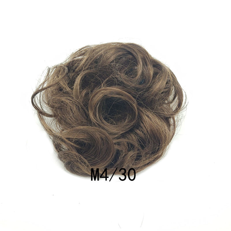 New Trendy Design Women Wavy Curly Messy Hair Bun Synthetic - 𝓢𝓱𝓸𝓹𝓵𝓮𝓬𝔂