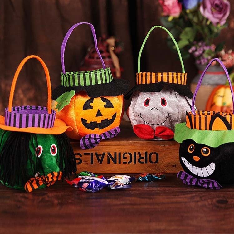Halloween Candy Bags Cute Gift Bag Pumpkin Witch Candy Boxes - 𝓢𝓱𝓸𝓹𝓵𝓮𝓬𝔂