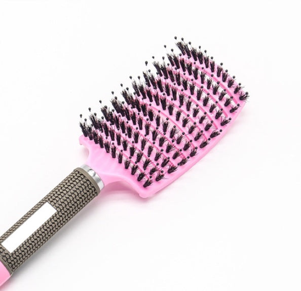 Hairbrush Anti Klit Brushy Haarborstel Women Detangler Hair Brush Bristle Nylon Scalp Massage  Teaser Hair Brush Comb - 𝓢𝓱𝓸𝓹𝓵𝓮𝓬𝔂