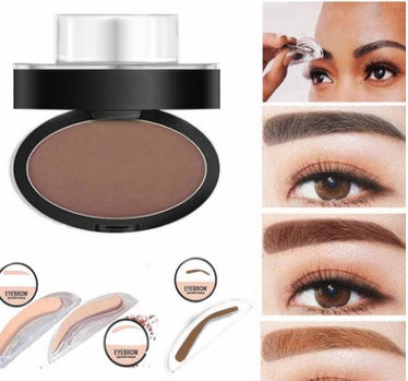 Eyebrow Powder Stamp Tint Stencil Kit Cosmetics Professional Makeup Waterproof Eye Brow Stamp Lift Eyebrow Enhancers Stencil Kit - 𝓢𝓱𝓸𝓹𝓵𝓮𝓬𝔂