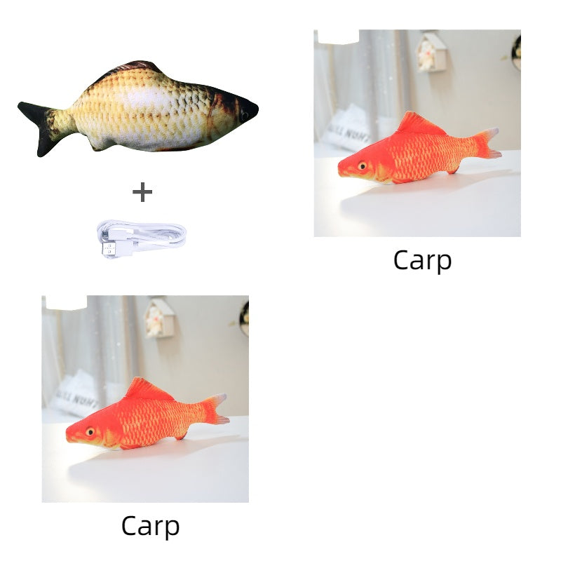 Without Cat Nip Version - Electric Jumping Fish Simulation Electric Fish Toy - 𝓢𝓱𝓸𝓹𝓵𝓮𝓬𝔂