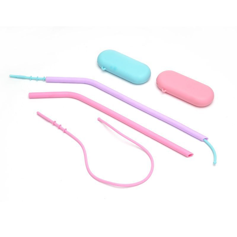 Color Silicone Straw Suit Food Grade - 𝓢𝓱𝓸𝓹𝓵𝓮𝓬𝔂